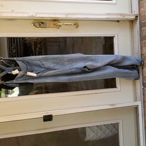 NWT Large Easel Denim Overalls #EB40165